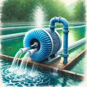 Máy thổi khí con sò