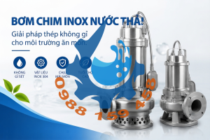 Bơm chìm nước thải Inox