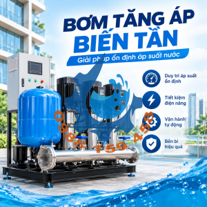 Máy bơm tăng áp biến tần