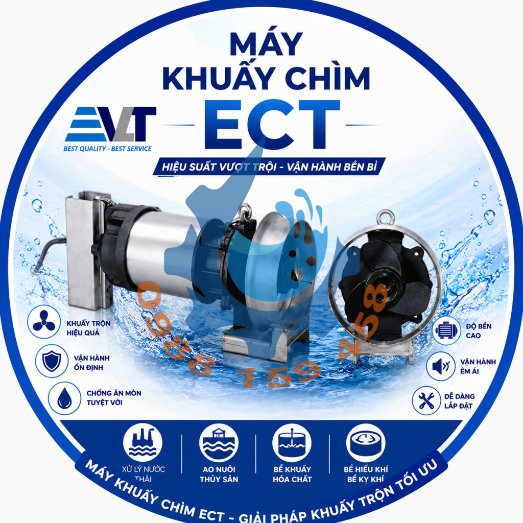 Máy khuấy chìm ECT