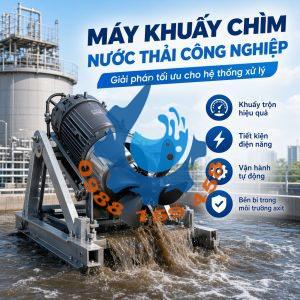 Máy khuấy nước thải công nghiệp